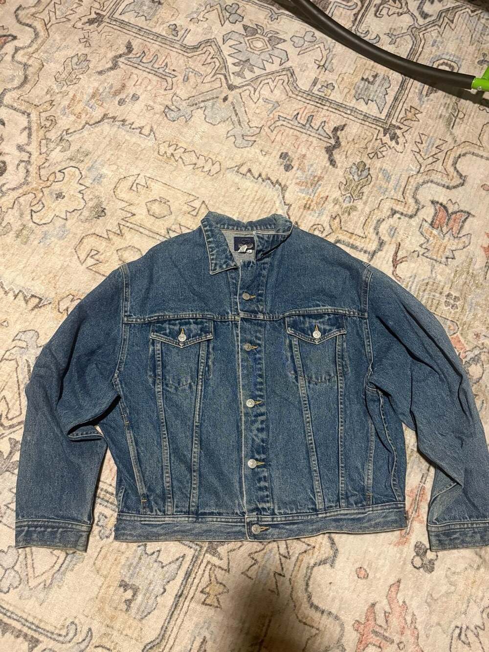 Vintage Tradition Denim Jacket Blue Jean Trucker